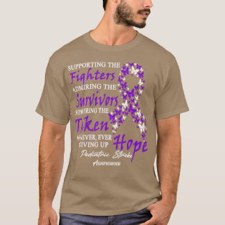 Pediatric Stroke Awareness Supporting The Fighters T-Shirt