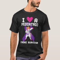 Pediatric Stroke Survivor Awareness Childhood T-Shirt