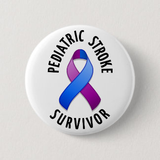 Pediatric Stroke Survivor Button