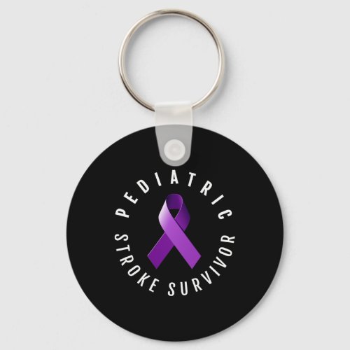 Pediatric Stroke Survivor Statement  Keychain