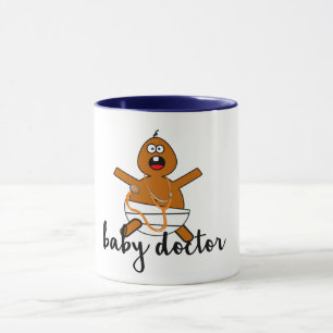 pediatrician baby doctor medical pun funny mug
