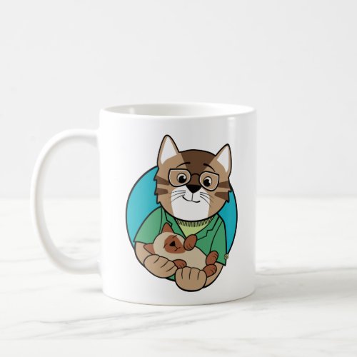 Pediatrician Doctor Nurse Cat Coffee Mug