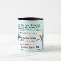 Pediatrician Funny Best Search Mug