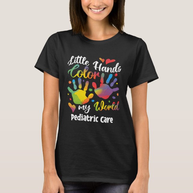 Pediatrician Pediatric Care Job Pediatrician T-Shirt (Front)