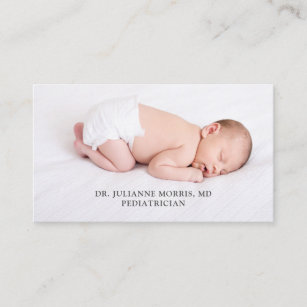 Pediatrician Physician Business Card