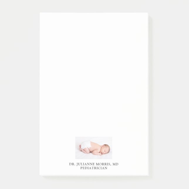 Pediatrician Physician Post-it Notes (Front)