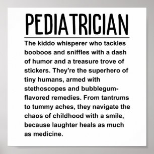 Pediatrician poster