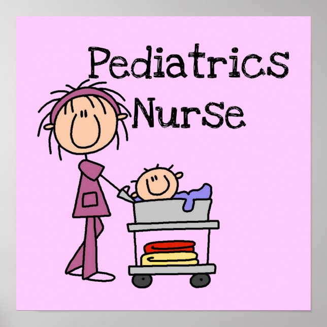 Pediatrics Nurse Tshirts and Gifts Poster (Front)