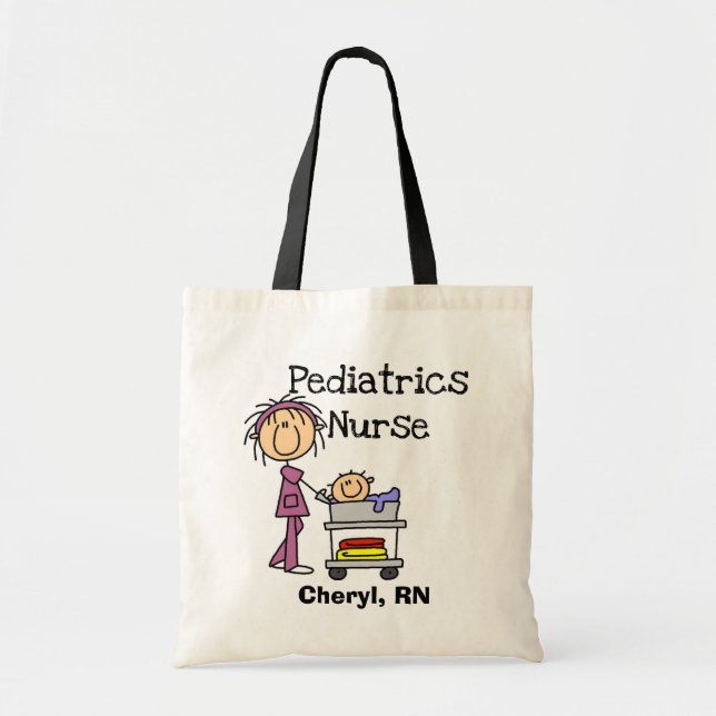 Pediatrics Nurse Tshirts and Gifts Tote Bag (Front)