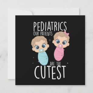 Pediatrics Patients Children Doctor Medicine Gift Invitation