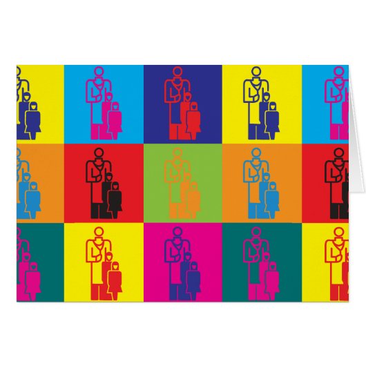 Pediatrics Pop Art Cards (Front Horizontal)