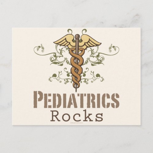 Pediatrics Rock Pediatrician Postcard