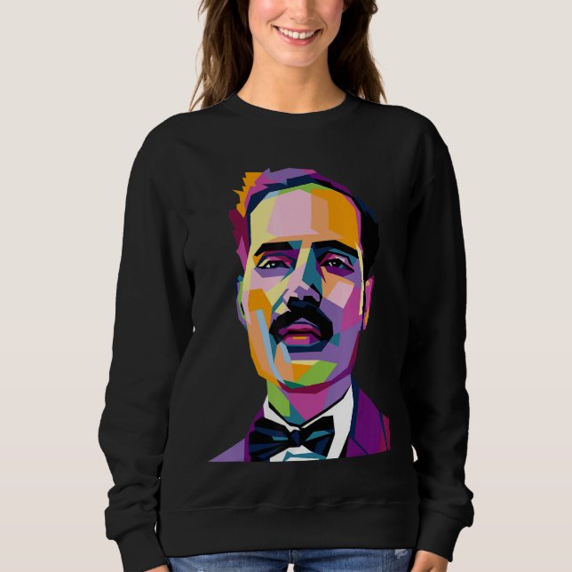 Pedro Albizu Campos Puerto Rico History Resiste Po Sweatshirt (Front)