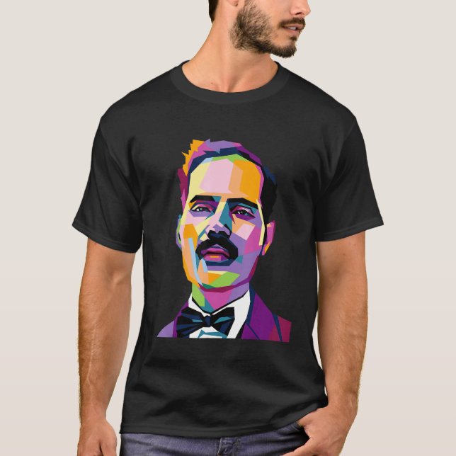 Pedro Albizu Campos Puerto Rico History Resiste T-Shirt (Front)