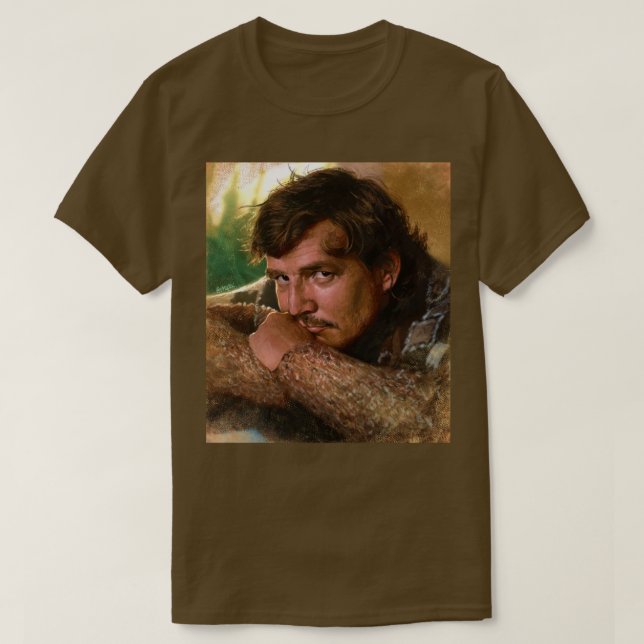 Pedro Pascal 127 T-Shirt (Design Front)