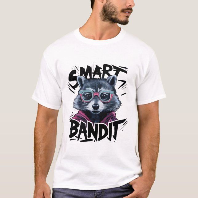 Pedro Raccoon stylish T-Shirt (Front)