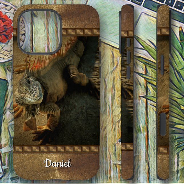 Pedro the Iguana 0768 Case-Mate iPhone Case (Creator Uploaded)