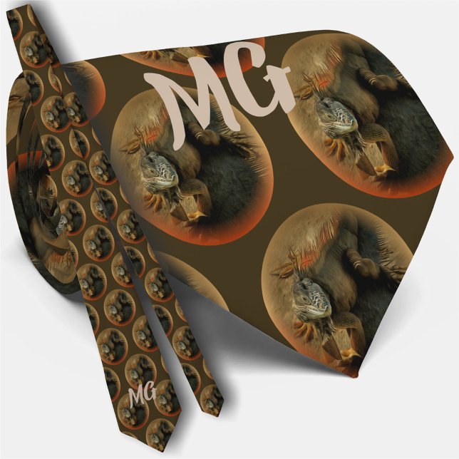 Pedro the Iguana 0768 Neck Tie (Creator Uploaded)