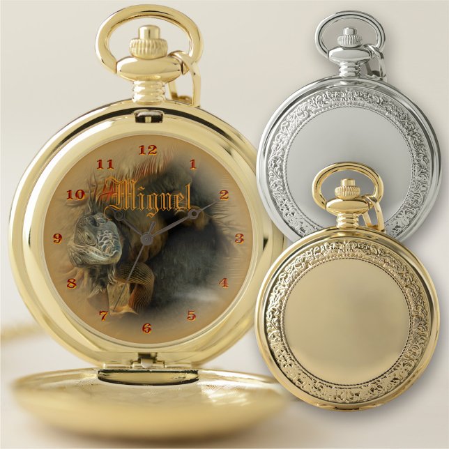 Pedro the Iguana 0768 Pocket Watch (Creator Uploaded)