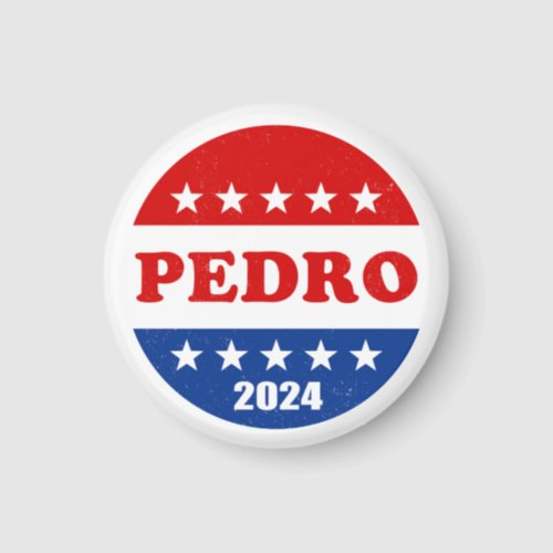 Pedro Voter Button 2024 Elections USA Magnet