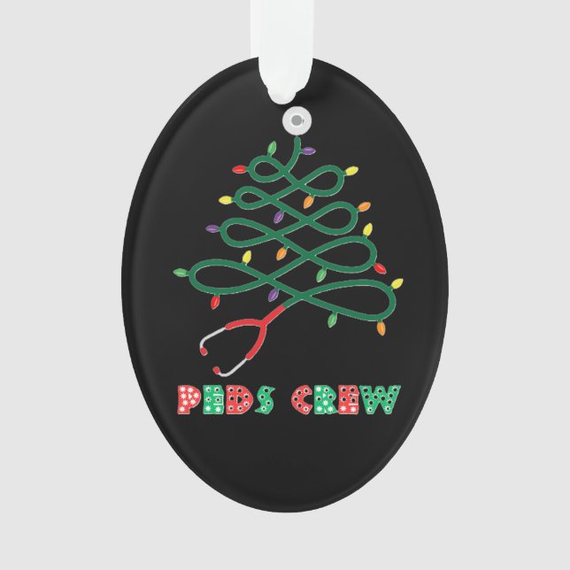 PEDS CREW Ornament  (Front)