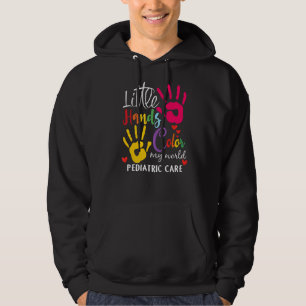 Peds Crew Rn Pediatrician Specialist Pediatric Nur Hoodie