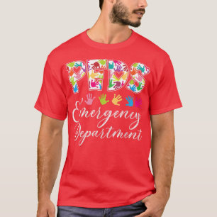 PEDS Emergency Department Pediatric Nurse Doctor  T-Shirt