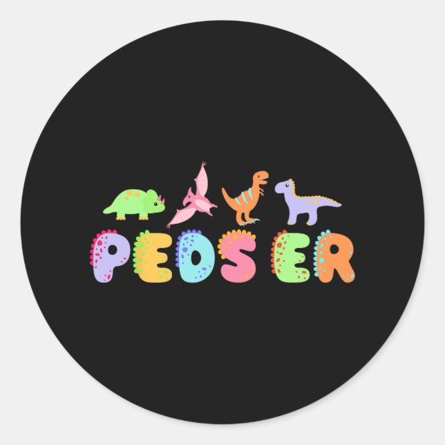 Peds Er Nurse Pediatric Er Nurse Pediatric Emergen Classic Round Sticker (Front)