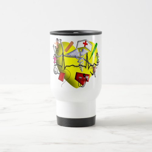Peds Nurse Gifts_Adorable 3D Graphic ARt Travel Mug