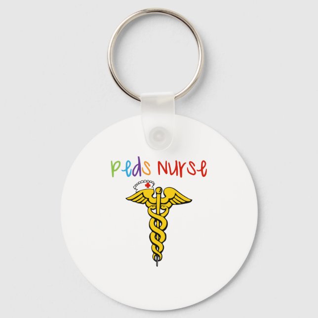 Peds Nurse Keychain (Front)