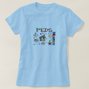 peds nurse KID DRAWING T-Shirt