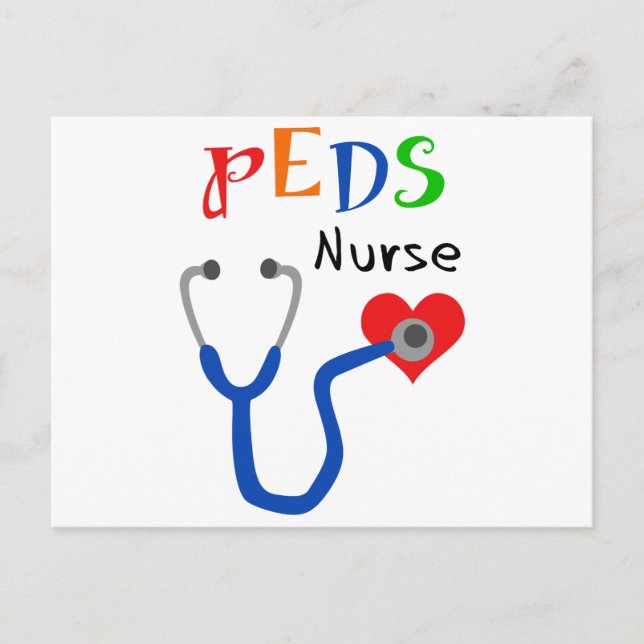 PEDS Nurse Postcard (Front)