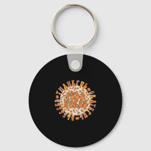 Peds Nurse Thanksgiving Pediatric Nursing  Keychain