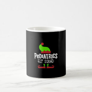 PEDS, Pediatrics elf squad Christmas Coffee Mug