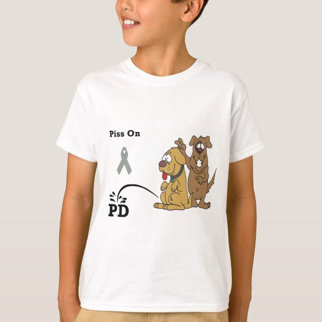 Pee on Parkinson's Disease T-Shirt (Front)