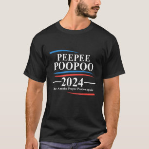 Pee Pee Poo Poo 2024 Peepee Poopoo Meme T-Shirt
