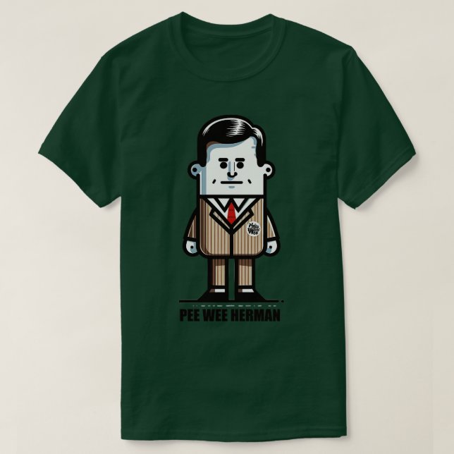 Pee Wee Herman Fan Art T-Shirt (Design Front)