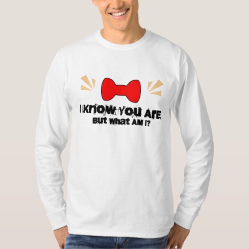 Pee Wee Herman I Know You Are But What Am I  T_Shirt