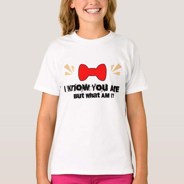 Pee Wee Herman I Know You Are But What Am I T-Shirt (Front)