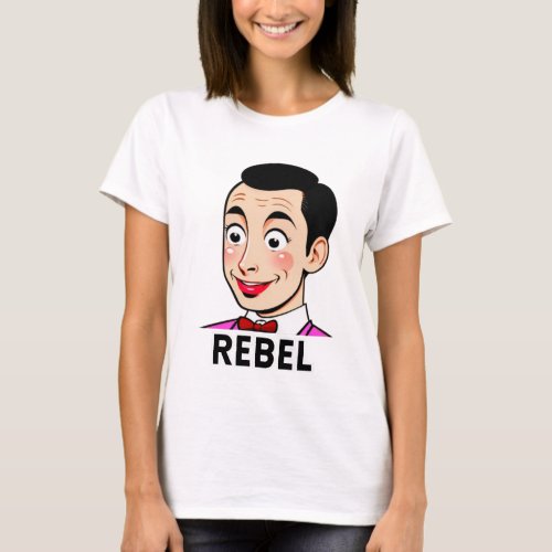 Pee Wee Herman Rebel T_Shirt