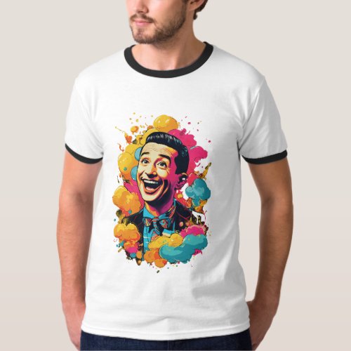 Pee Wee Herman T_shirt with graphic design