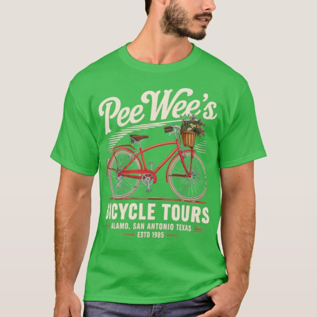 Pee Wee's Bicycle Tours T-Shirt (Front)