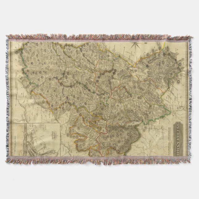 PeeblesShire Throw Blanket (Front)