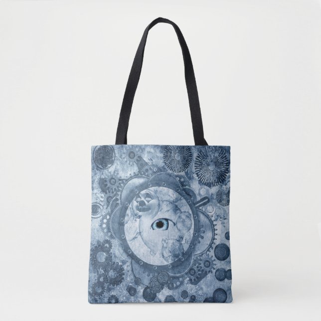 "Peek-a-Blue" Tote (Front)
