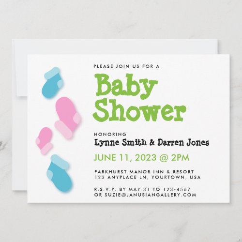 Peek_a_Boo Baby Shower Invitation