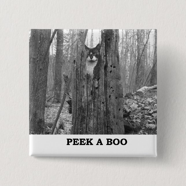 Peek A Boo Button (Front)