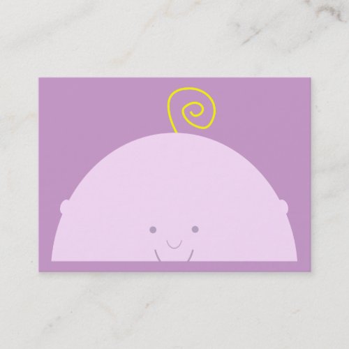 Peek-A-Boo Chubby Business Cards