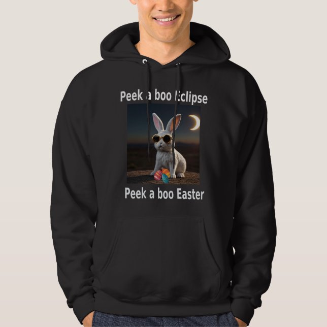 Peek-a-boo Eclipse, Peek-a-boo Easter Hoodie (Front)