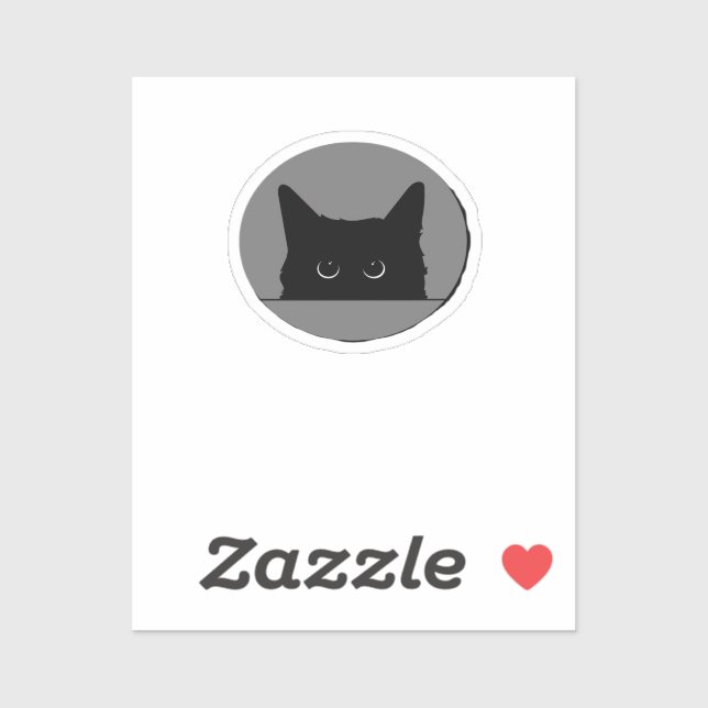Peek-A-Boo Funny Sticker (Sheet)