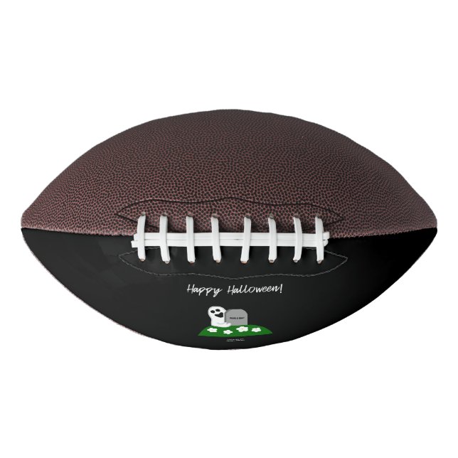 Peek A Boo Ghost Football (Front)